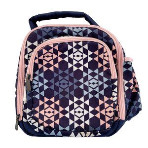 Fit & Fresh Child's Small Backpack Water Holder Two Zipper Compartments Handle